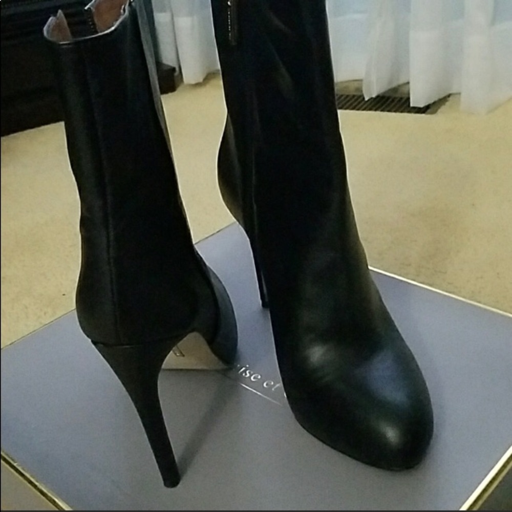 Louise et Cie leather booties sz 10